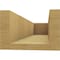 Ekena Millwork 6in. W x 4in. H x 20in. L Block Woodgrain TimberThane Rafter Tail, Primed Tan RFTUR06X04X20BLKRCPR - alternate 2
